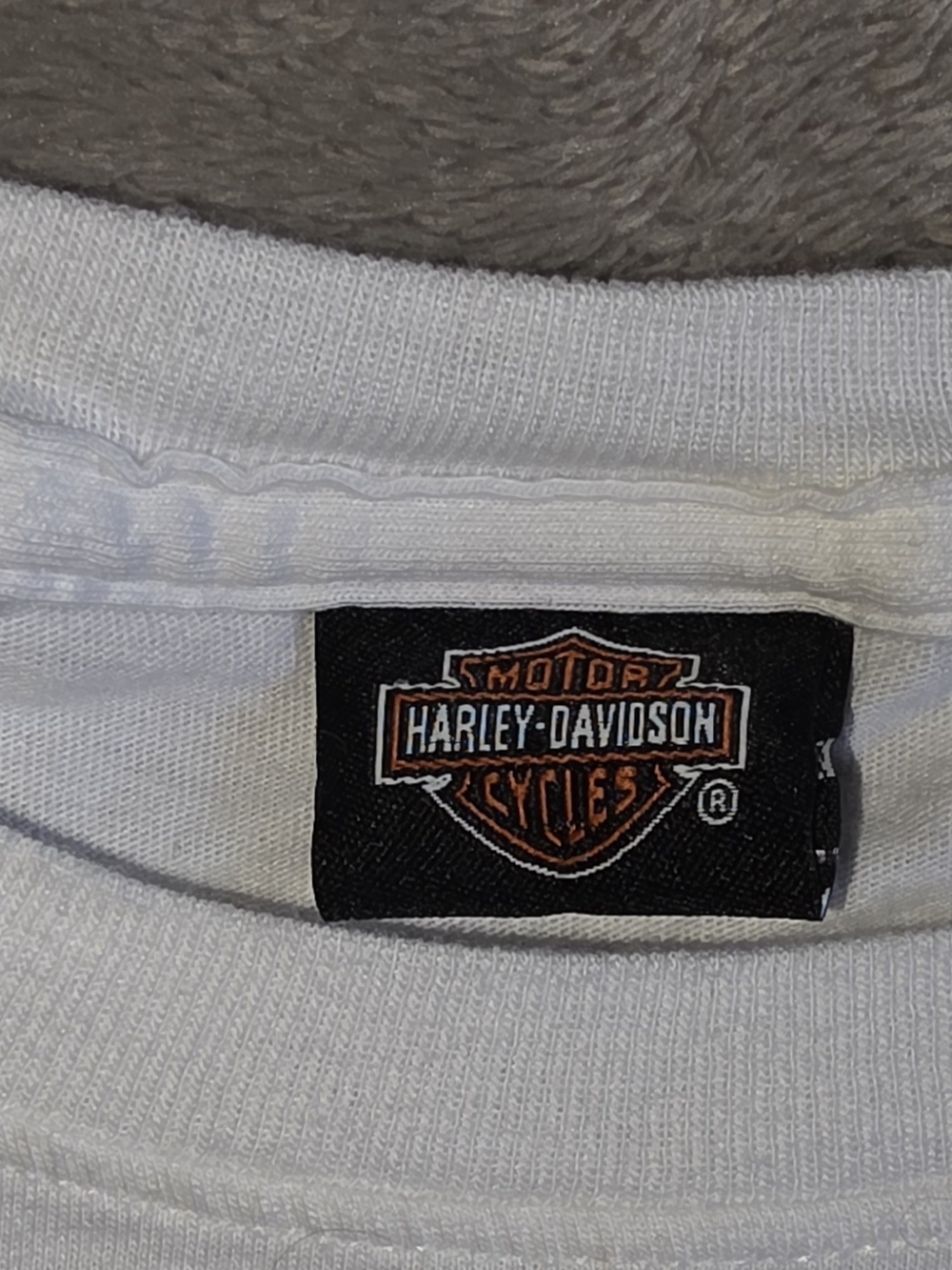Harley-Davidson White Skull Graphic Tee - Women's - Picture 4 of 9